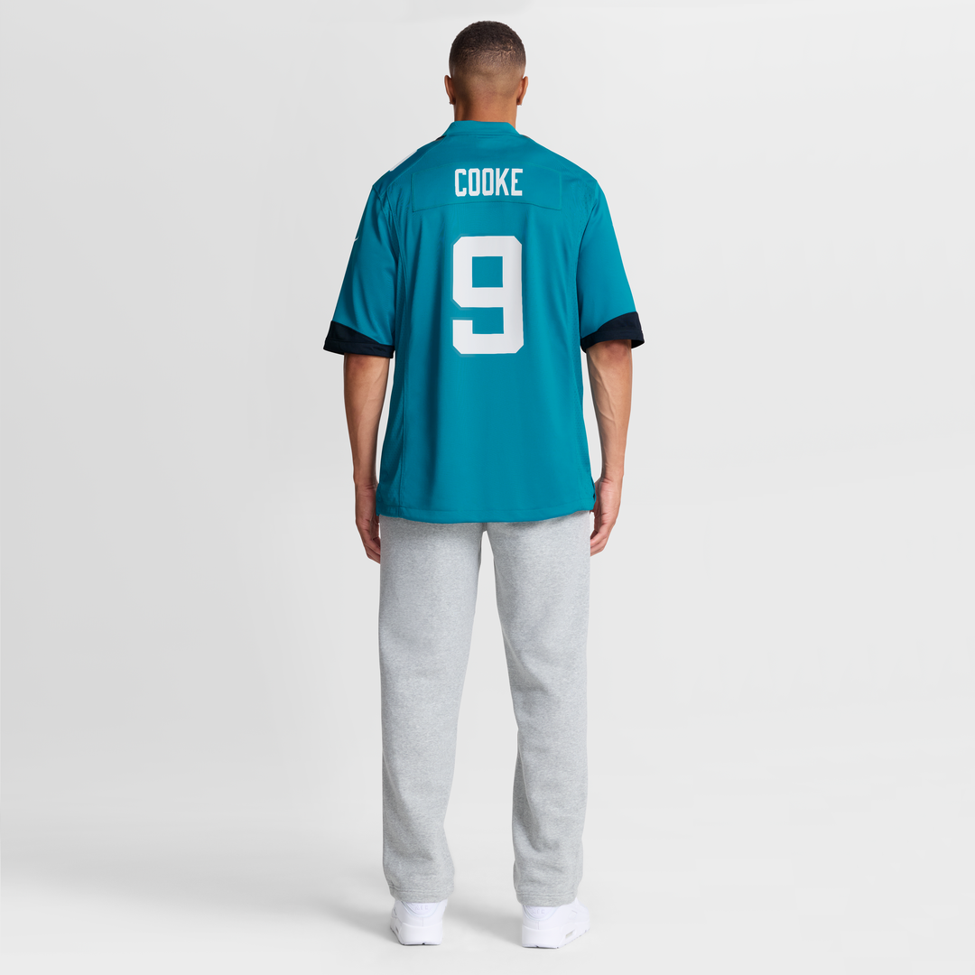 Logan Cooke Jacksonville Jaguars Nike Black Game Jersey