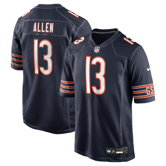 Keenan Allen Chicago Bears Nike Navy Team Game Jersey