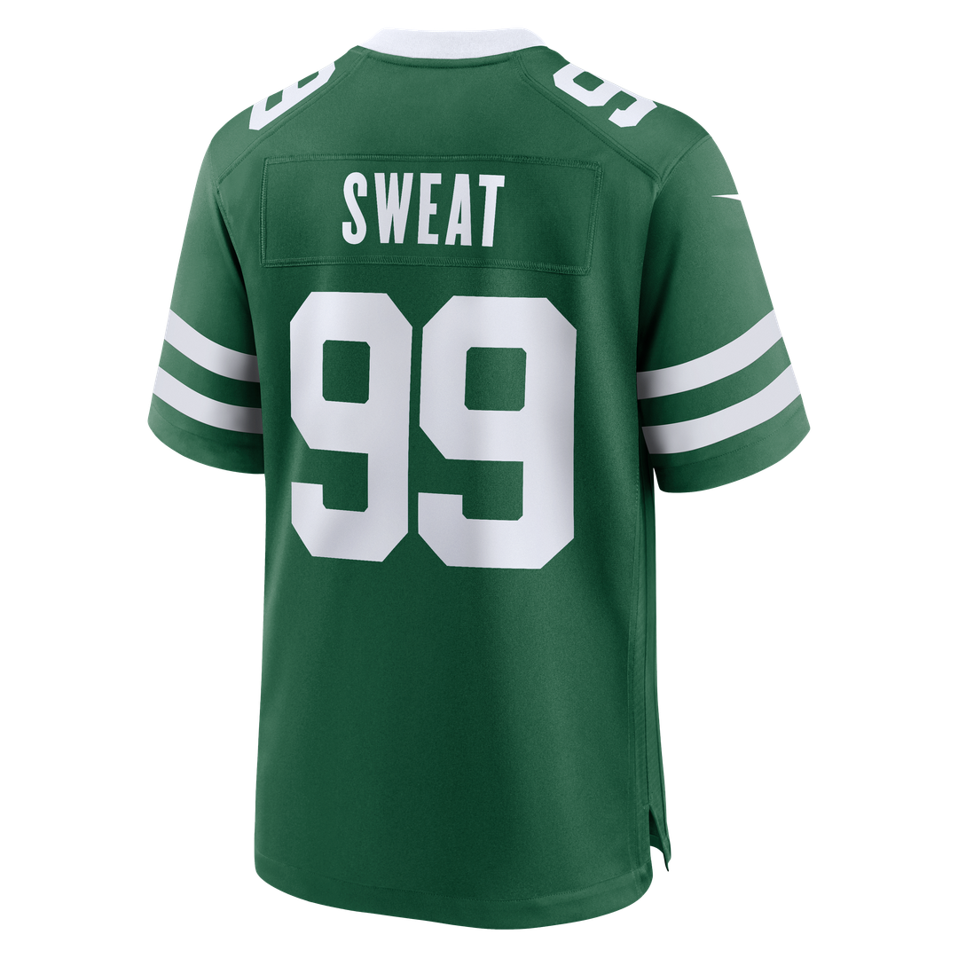 T'Vondre Sweat New York Jets Nike Legacy Green Team Game Jersey