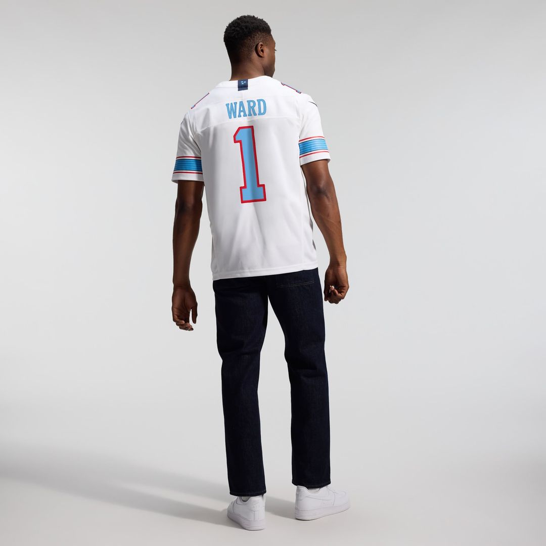Cameron Ward Tennessee Titans Nike Light Blue Team Vapor F.U.S.E. Stitched Limited Jersey