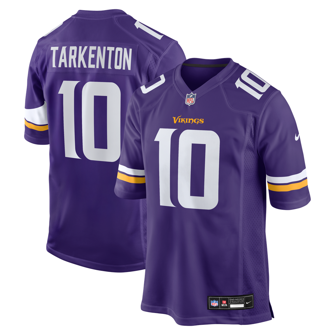Fran Tarkenton Minnesota Vikings Nike Purple Game Retired Player Jersey