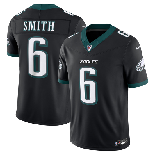 DeVonta Smith Philadelphia Eagles Nike Black Alternate Vapor F.U.S.E. Stitched Limited Jersey