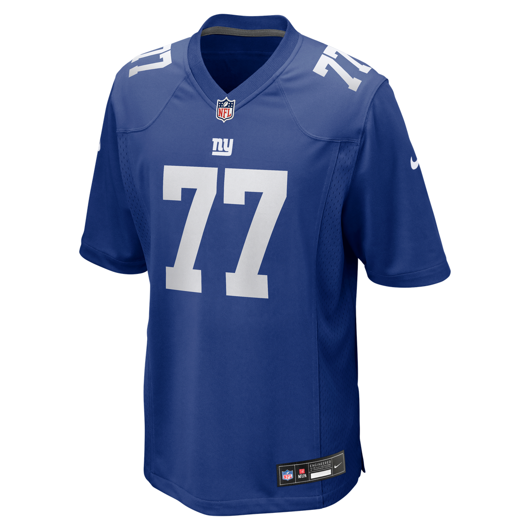 Daniel Faalele New York Giants Nike Royal Team Game Jersey