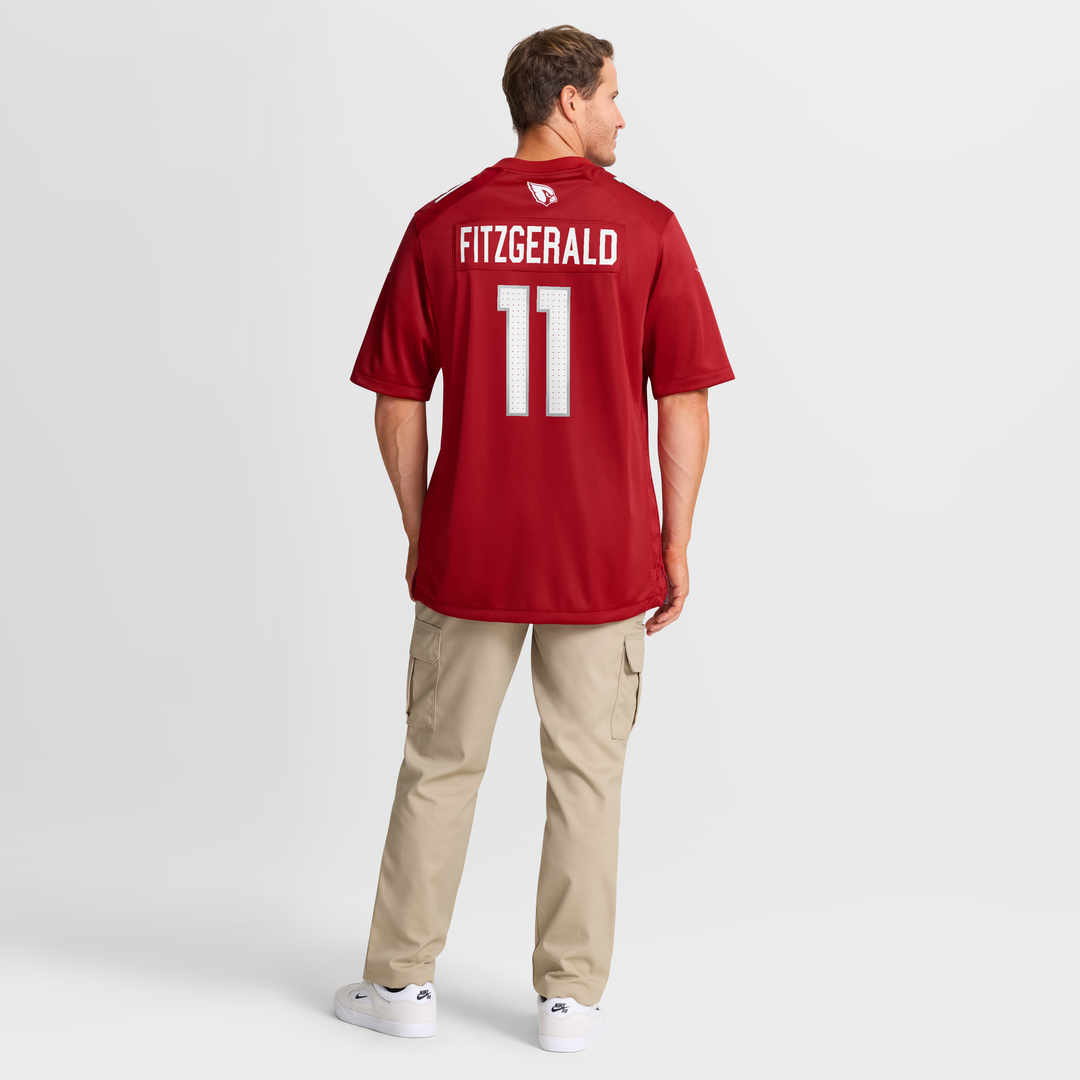 Larry Fitzgerald Arizona Cardinals Nike Cardinal Team Retired Game Jersey