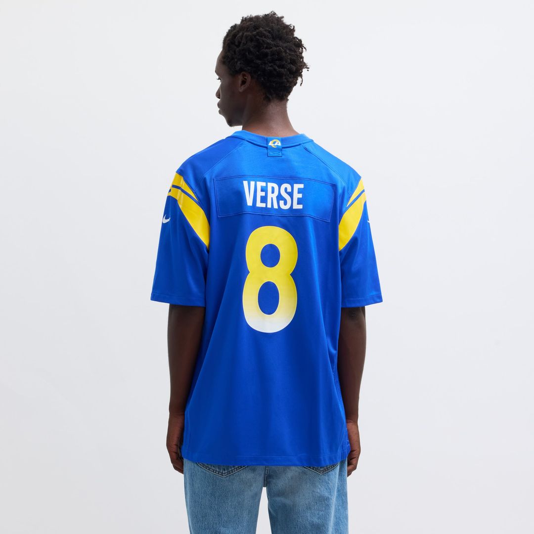 Jared Verse Los Angeles Rams Nike White White Game Player Jersey