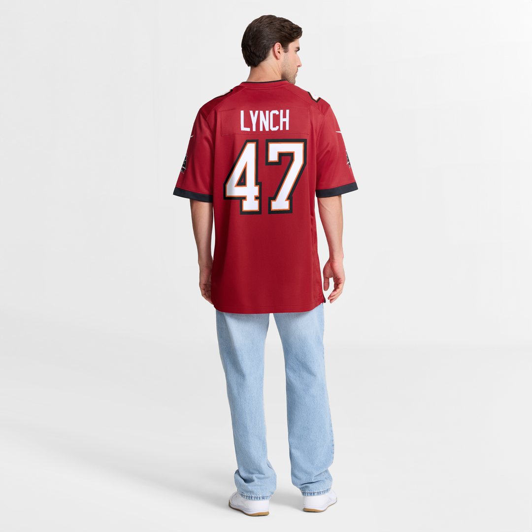 John Lynch Tampa Bay Buccaneers Nike Red Game Retired Player Jersey