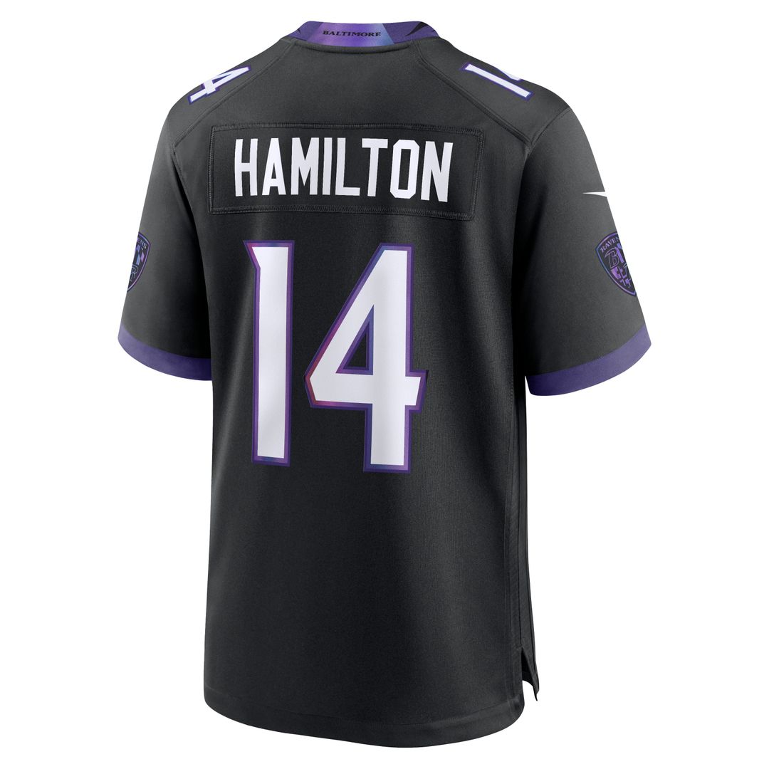 Kyle Hamilton Baltimore Ravens Nike Purple Alternate Game Jersey