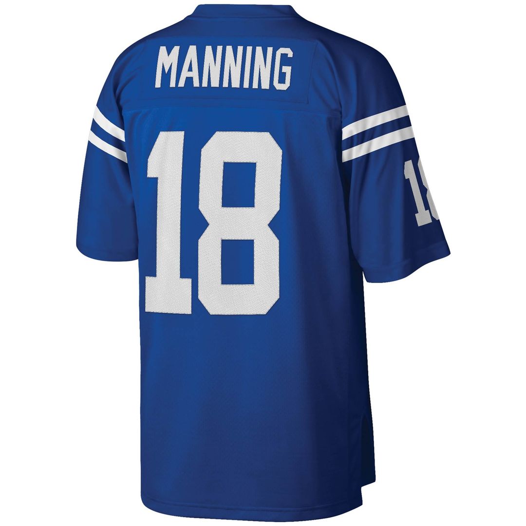 Peyton Manning Indianapolis Colts Mitchell & Ness Royal Legacy Replica Jersey