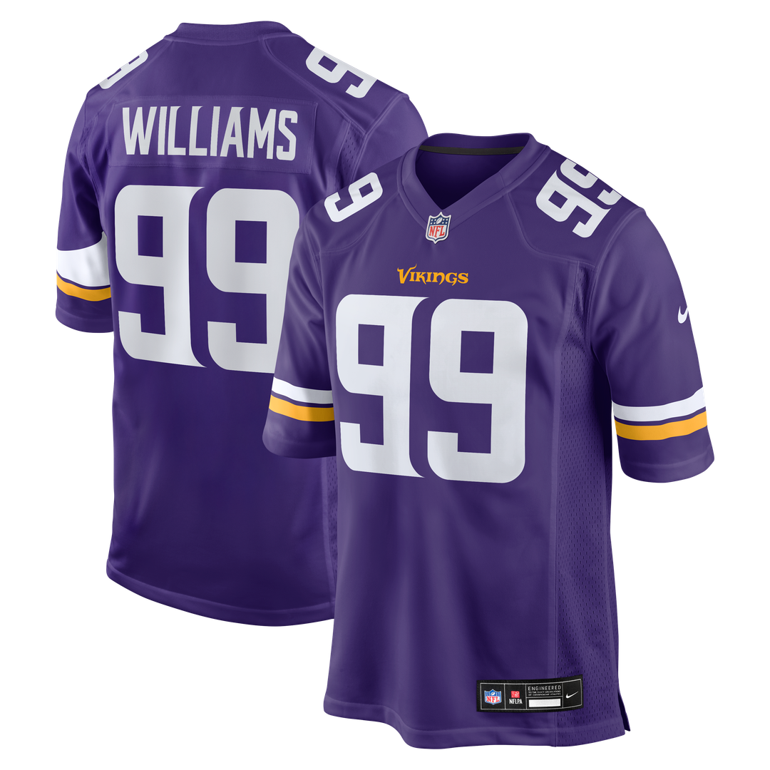 Elijah Williams Minnesota Vikings Nike Purple Team Game Jersey