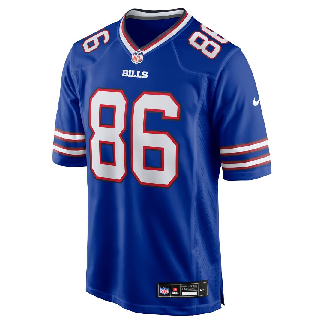Dalton Kincaid Buffalo Bills Nike Royal Game Jersey