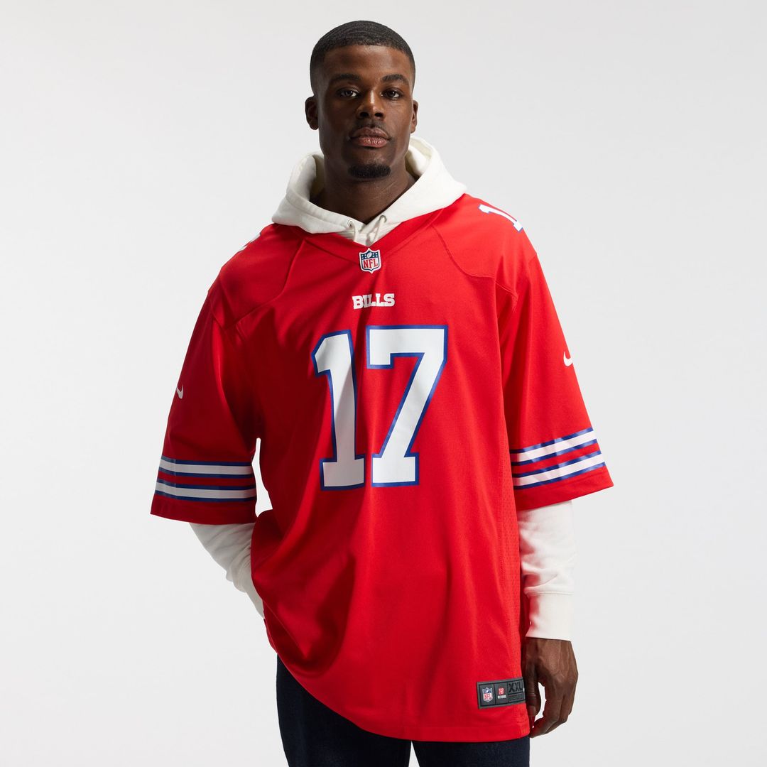 Josh Allen Buffalo Bills Nike Red Alternate Game Jersey