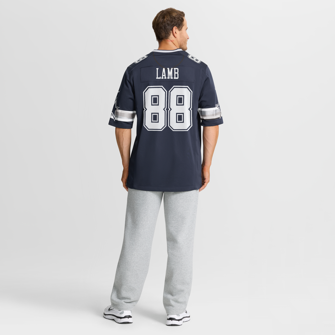 CeeDee Lamb Dallas Cowboys Nike Navy Game Jersey