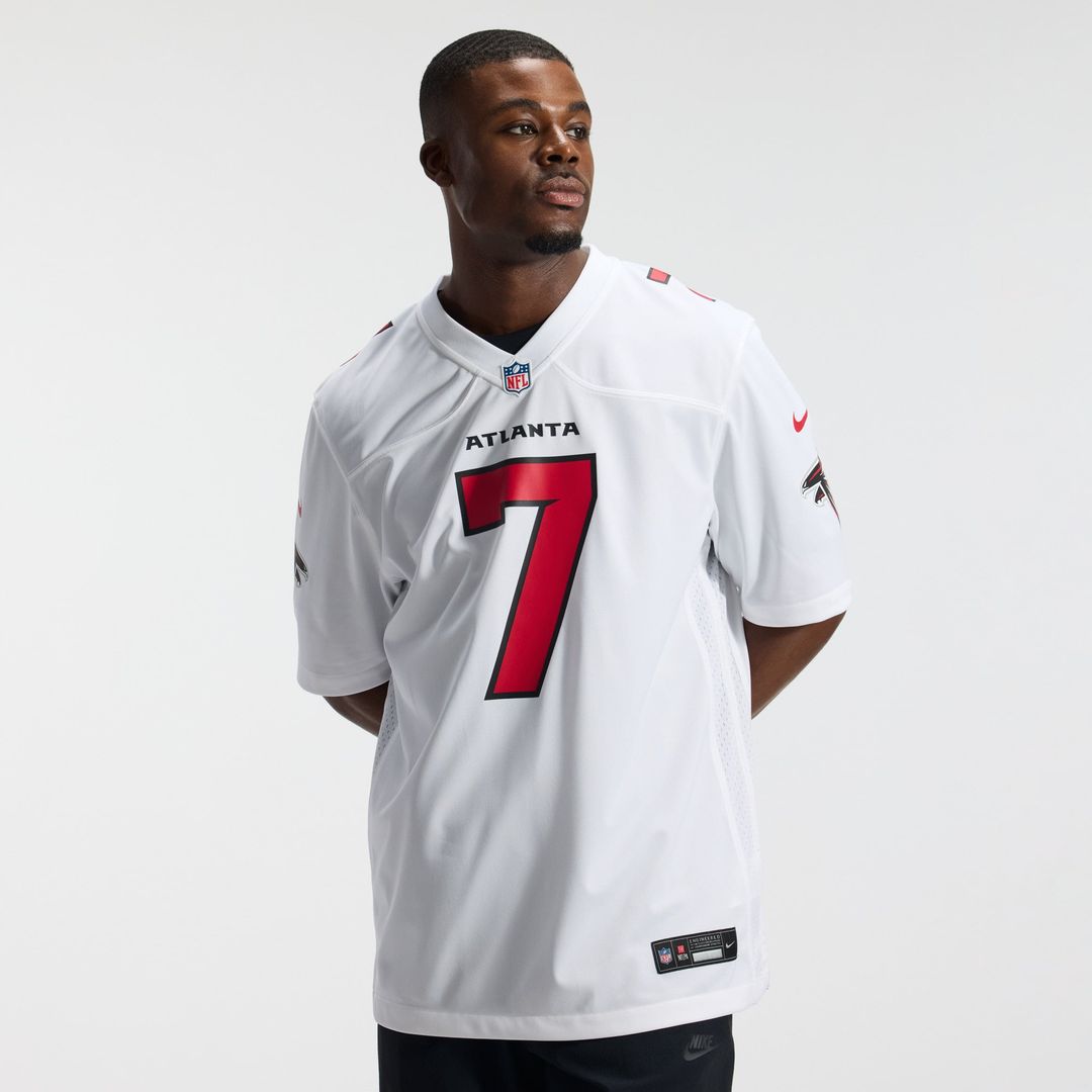 Bijan Robinson Atlanta Falcons Nike White Game Jersey