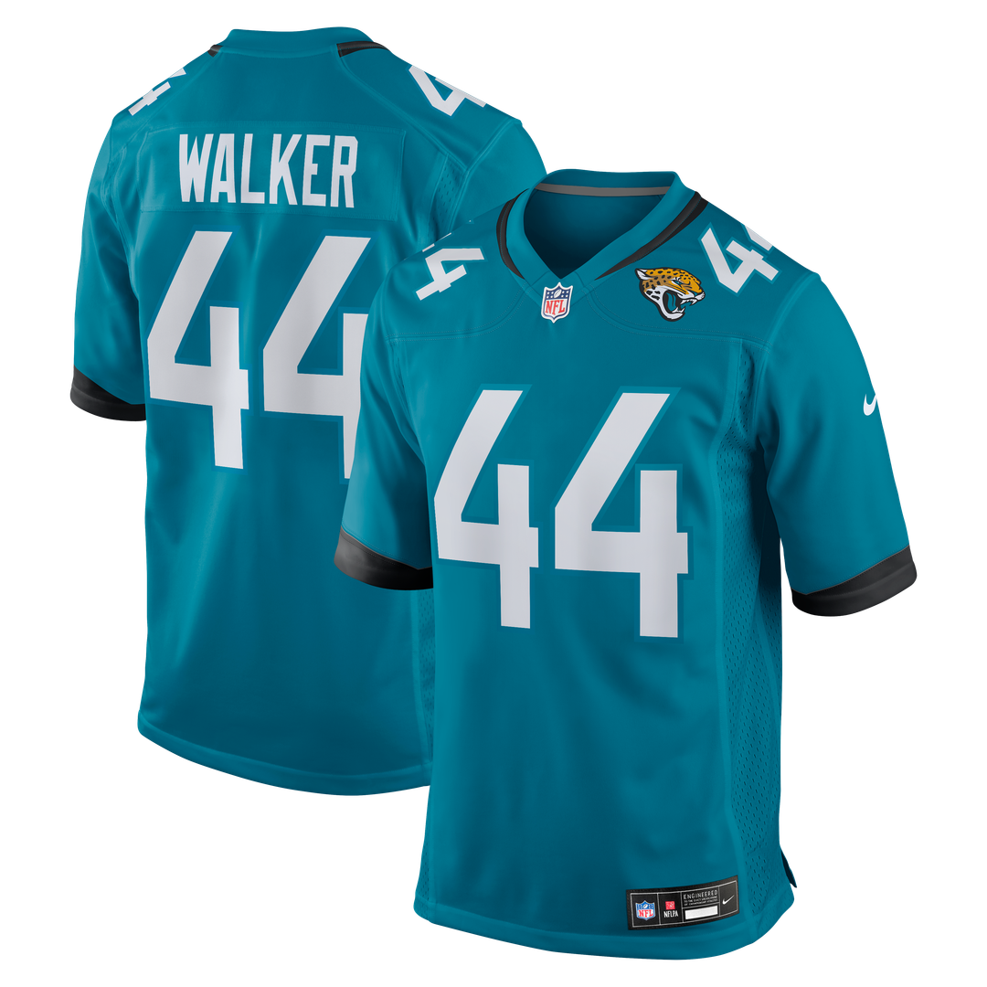 Travon Walker Jacksonville Jaguars Nike Black Player Game Jersey
