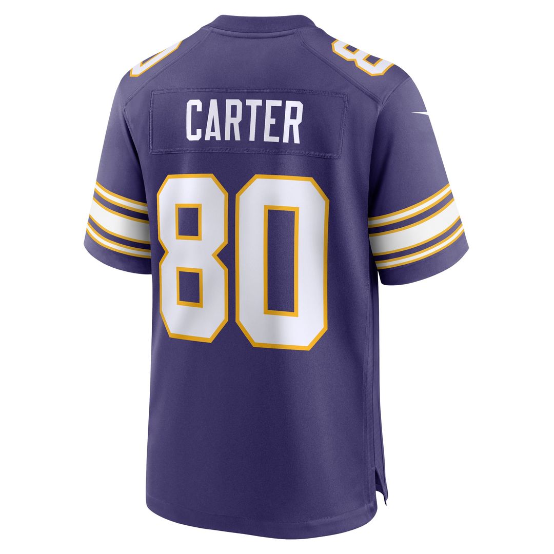 Cris Carter Minnesota Vikings Nike Purple Retired Player Alternate Game Jersey