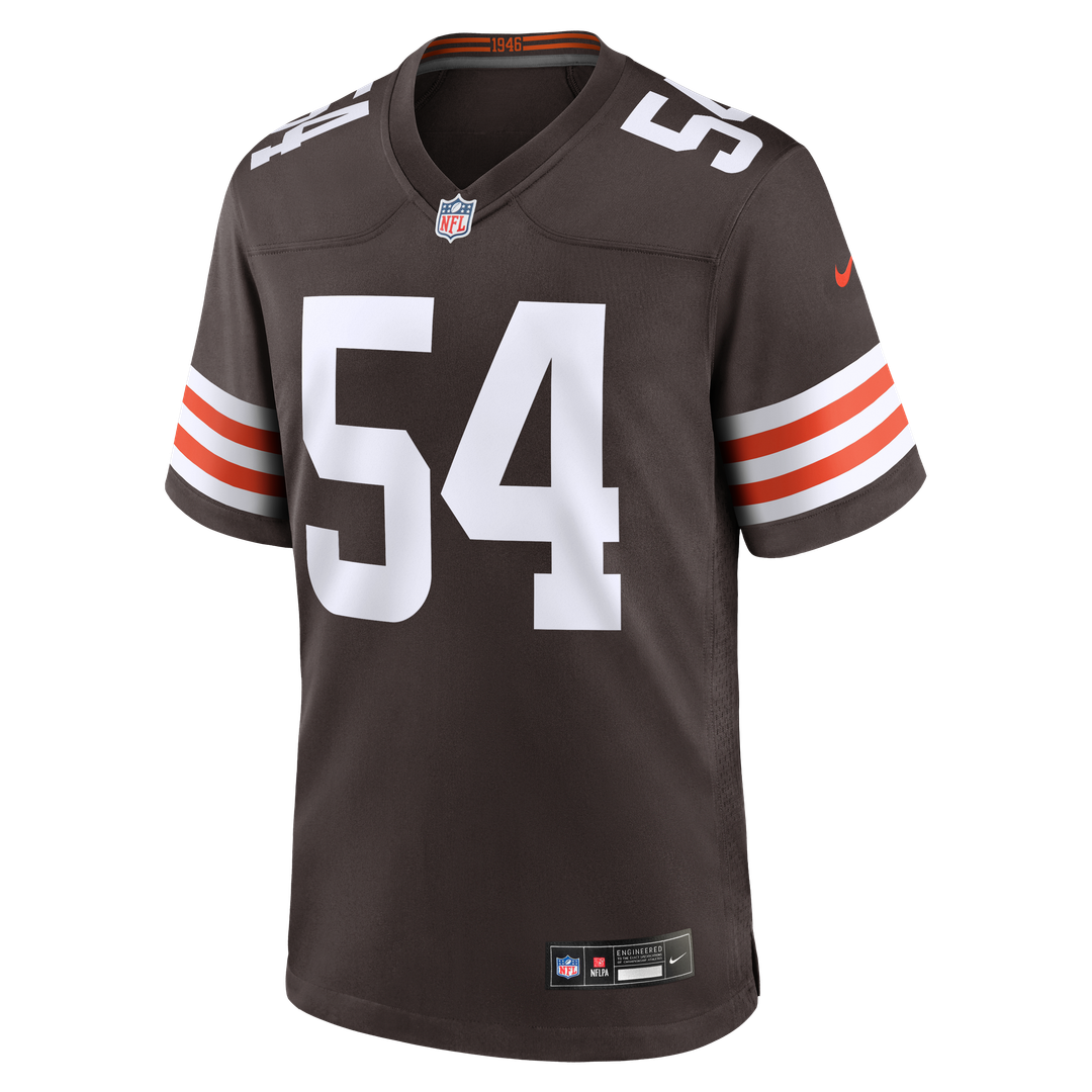 Sam Williams Cleveland Browns Nike Brown Team Game Jersey