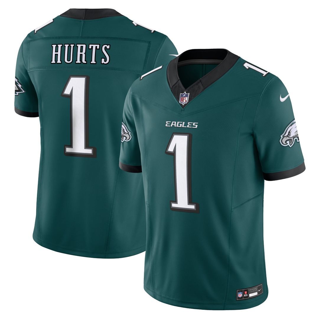 Jalen Hurts Philadelphia Eagles Nike White Vapor F.U.S.E. Limited Jersey