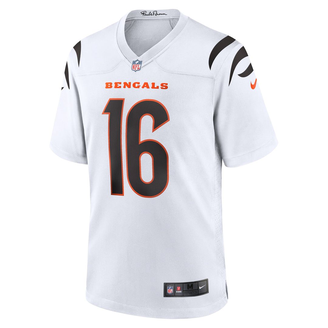 Joe Flacco Cincinnati Bengals Nike White Game Jersey