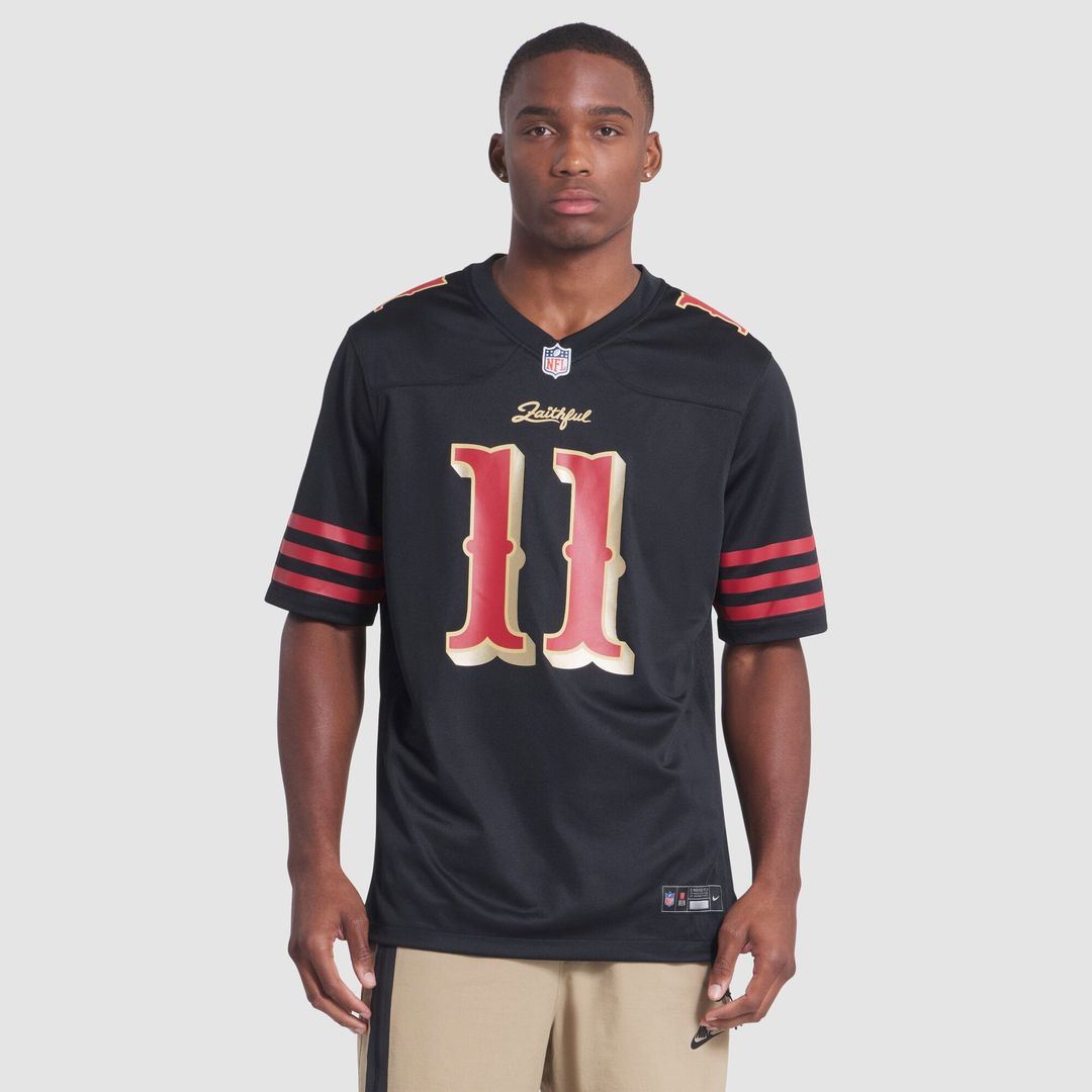 Brandon Aiyuk San Francisco 49ers Nike Black Rivalries Collection Game Jersey