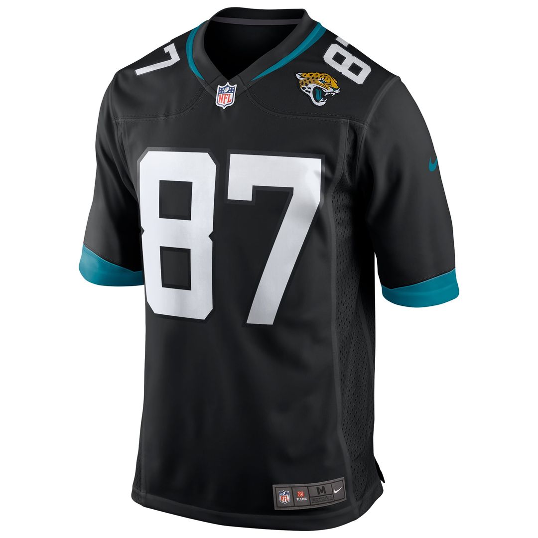 Keenan McCardell Jacksonville Jaguars Nike Black Retired Player Alternate Game Jersey