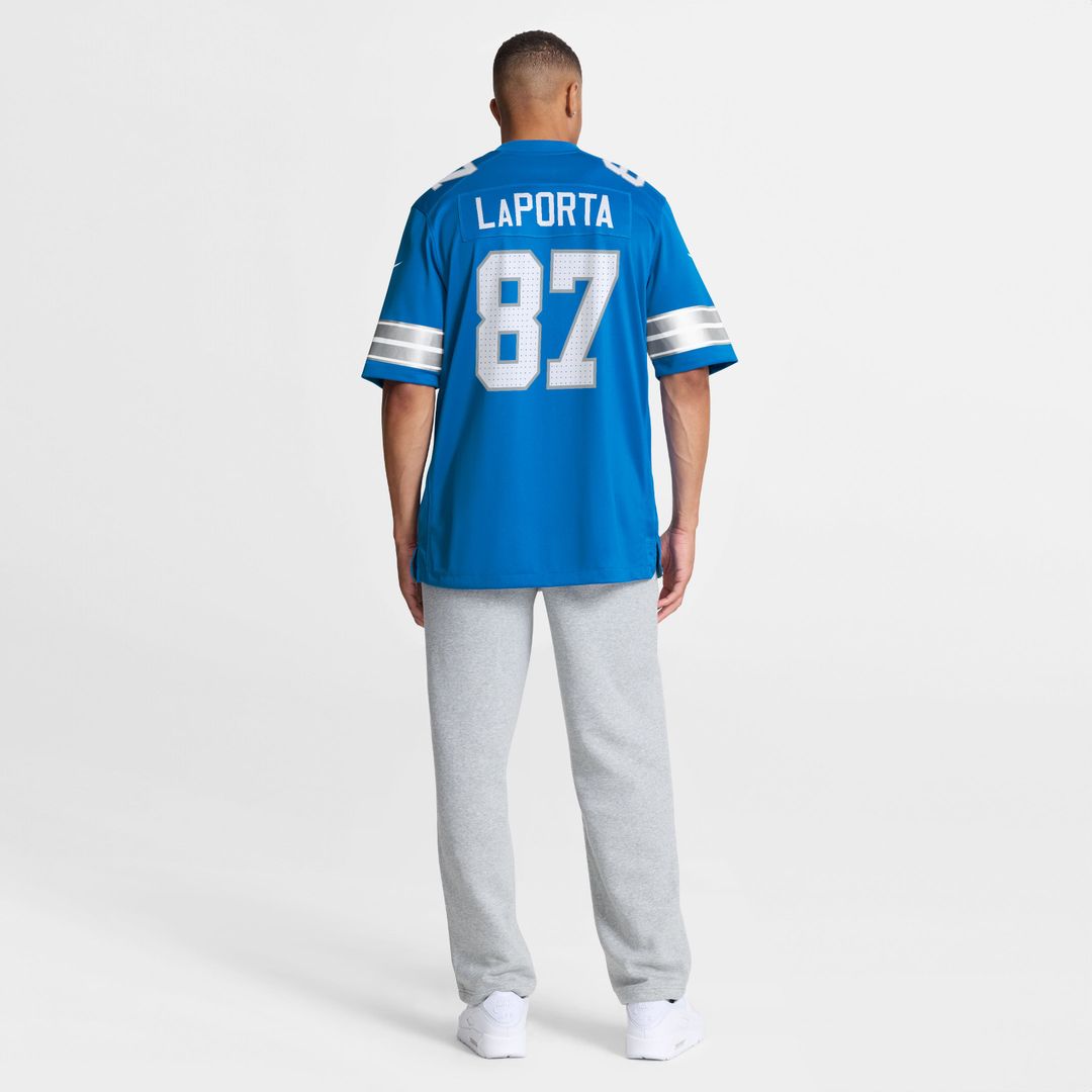 Sam LaPorta Detroit Lions Nike Black 2nd Alternate Game Jersey