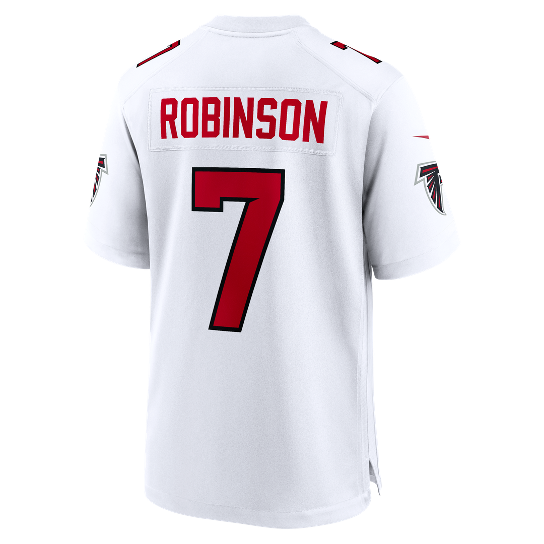 Bijan Robinson Atlanta Falcons Nike White Game Jersey