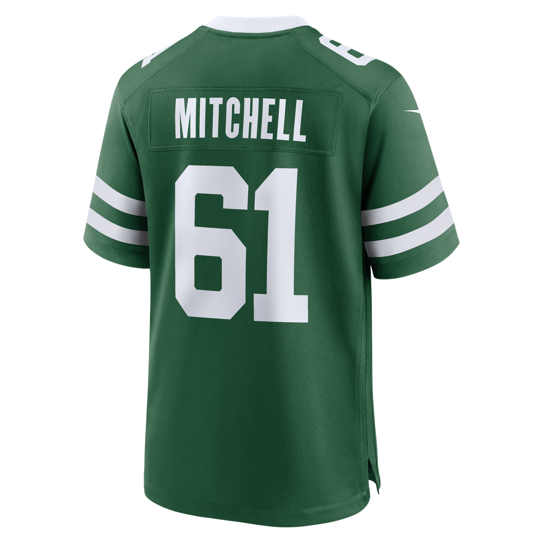 Max Mitchell New York Jets Nike Legacy Green Team Game Jersey