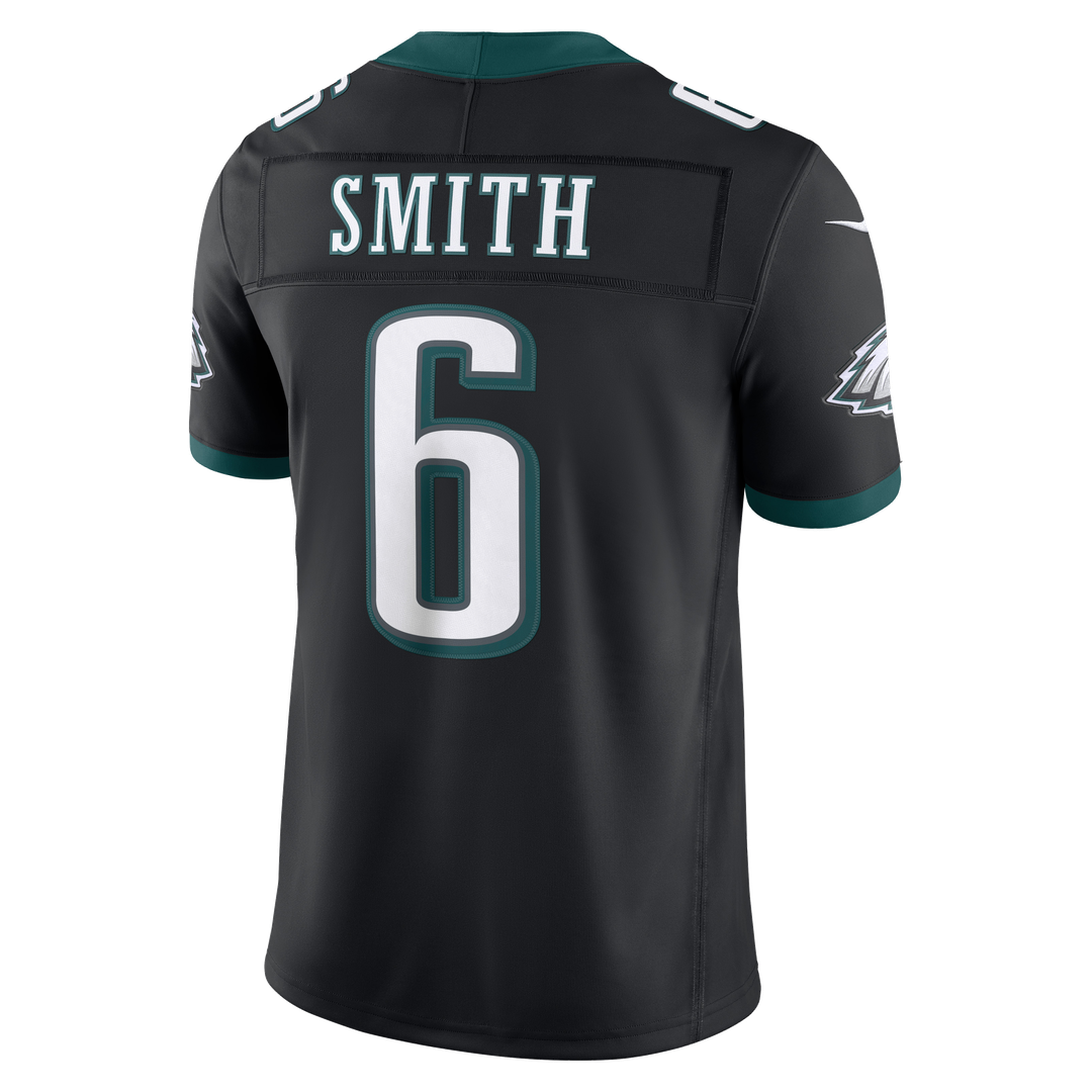 DeVonta Smith Philadelphia Eagles Nike Black Alternate Vapor F.U.S.E. Stitched Limited Jersey
