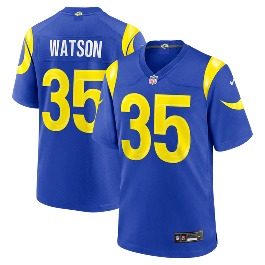 Jaylen Watson Los Angeles Rams Nike Royal Team Game Jersey