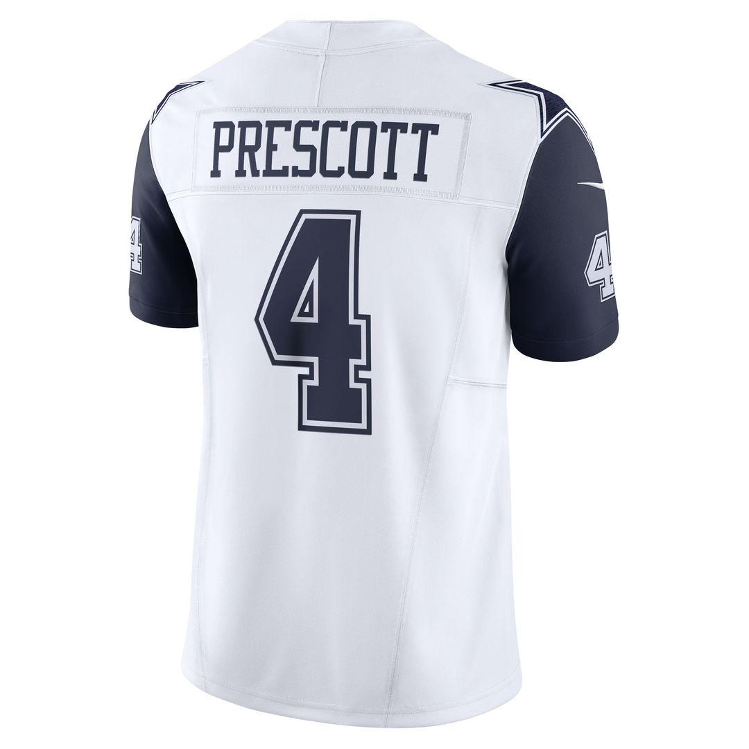 Dak Prescott Dallas Cowboys Nike Navy Vapor F.U.S.E. Limited Jersey