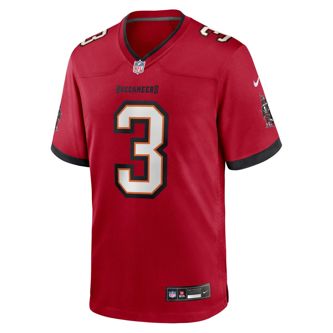 Rueben Bain Jr. Tampa Bay Buccaneers Nike Red Team Game Jersey