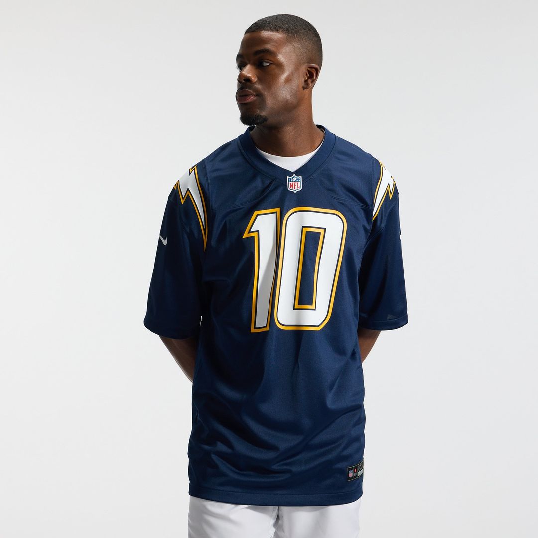 Justin Herbert Los Angeles Chargers Nike Powder Blue Player Game Jersey