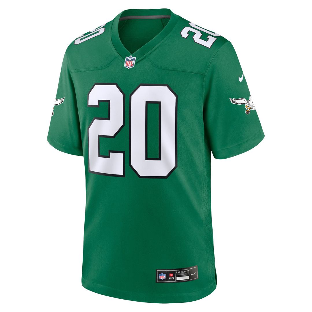 Brian Dawkins Philadelphia Eagles Nike Kelly Green Alternate Retired Player Game Jersey
