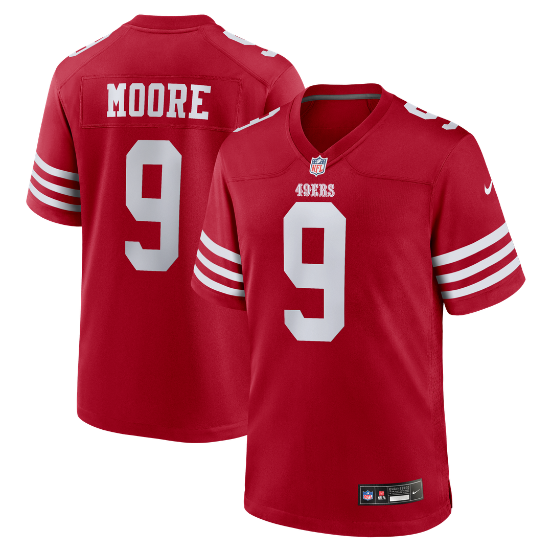 Skyy Moore San Francisco 49ers Nike Scarlet Team Game Jersey