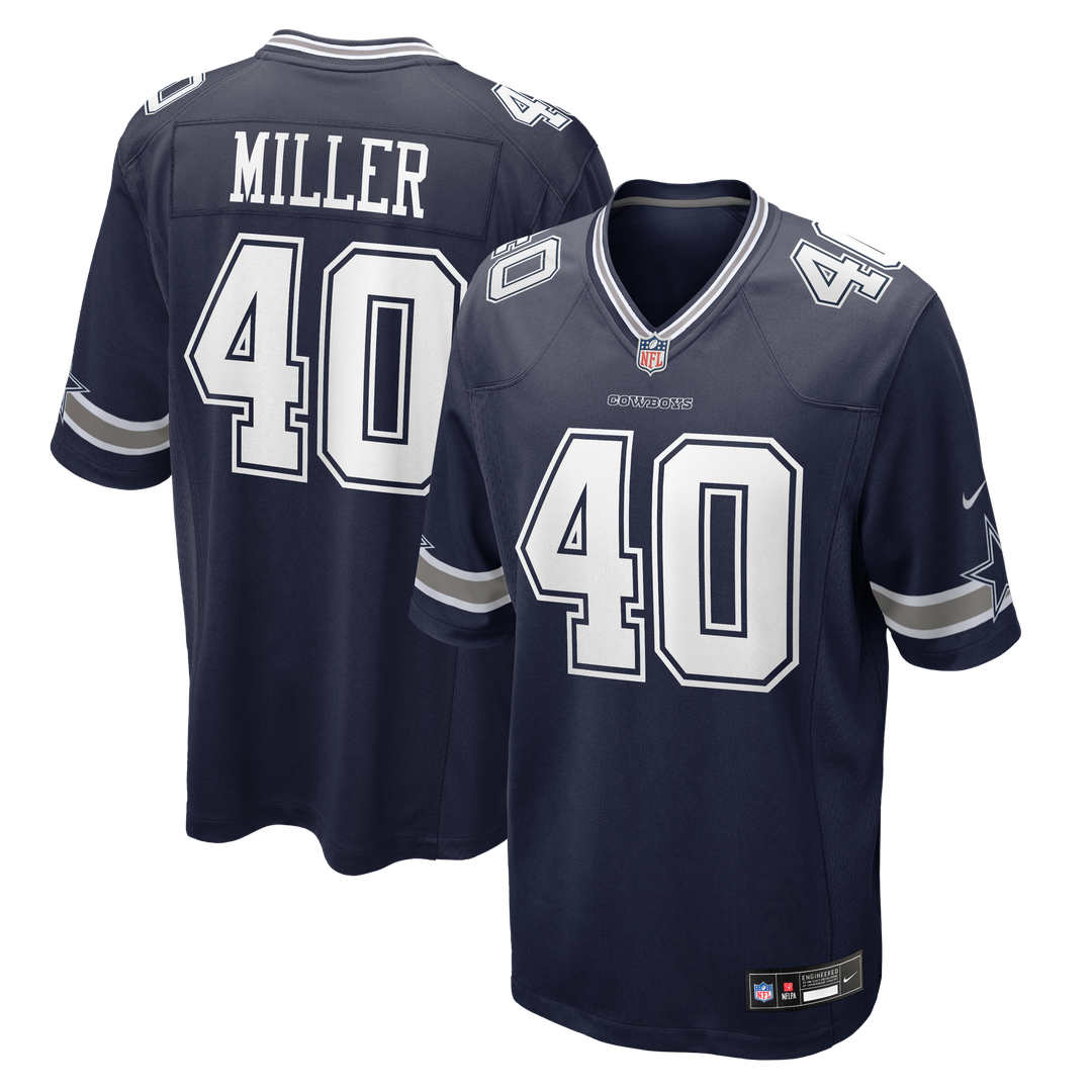 Von Miller Dallas Cowboys Nike Navy Game Jersey
