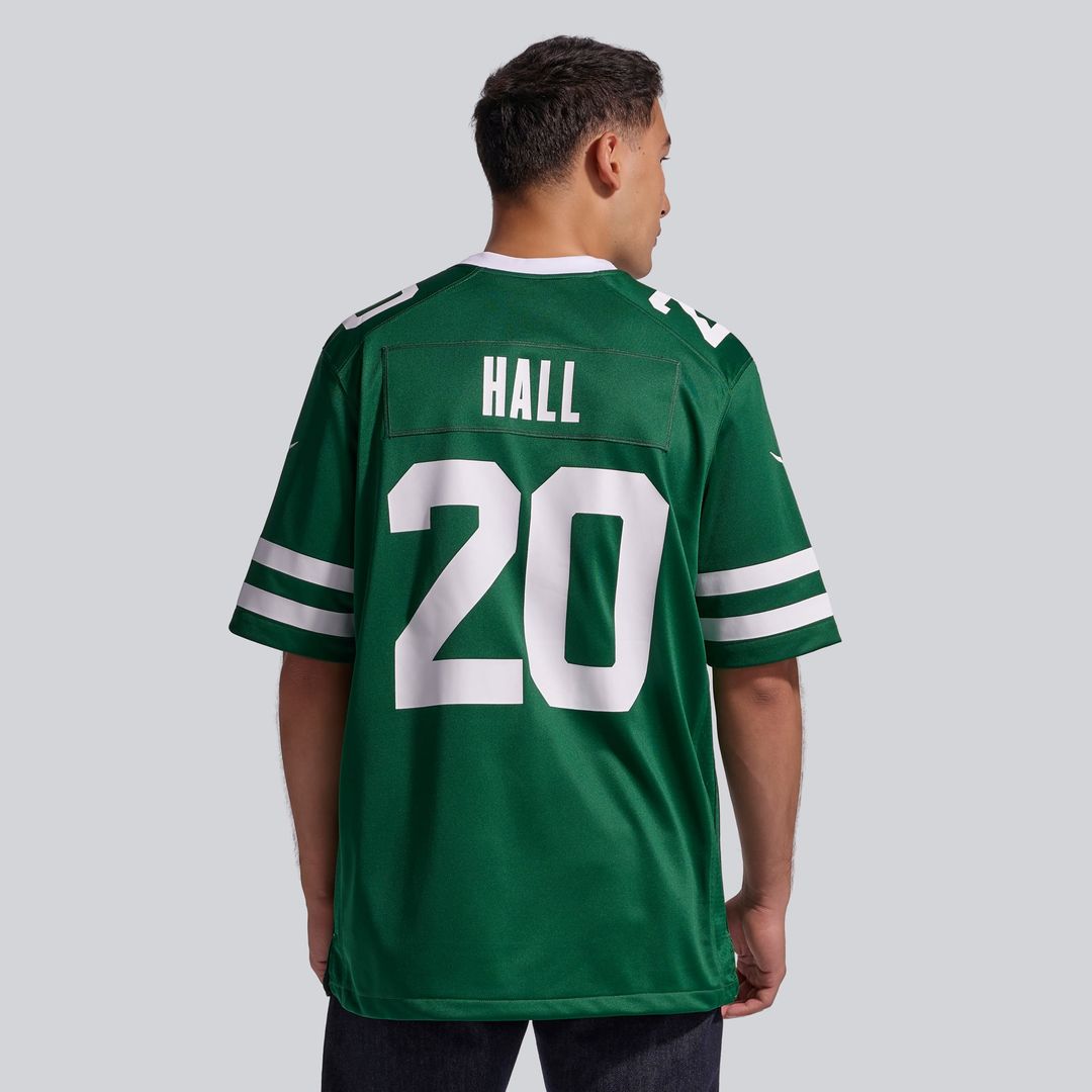 Breece Hall New York Jets Nike Legacy Green Game Jersey