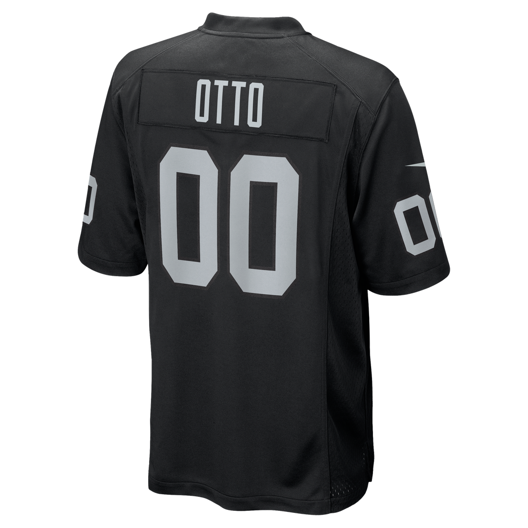 Jim Otto Las Vegas Raiders Nike Black Game Retired Player Jersey