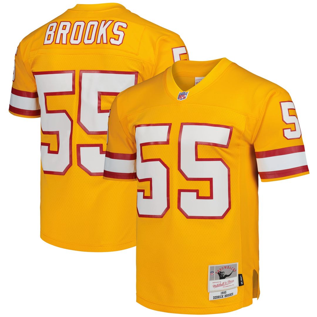 Derrick Brooks Tampa Bay Buccaneers Mitchell & Ness Orange Legacy Replica Jersey