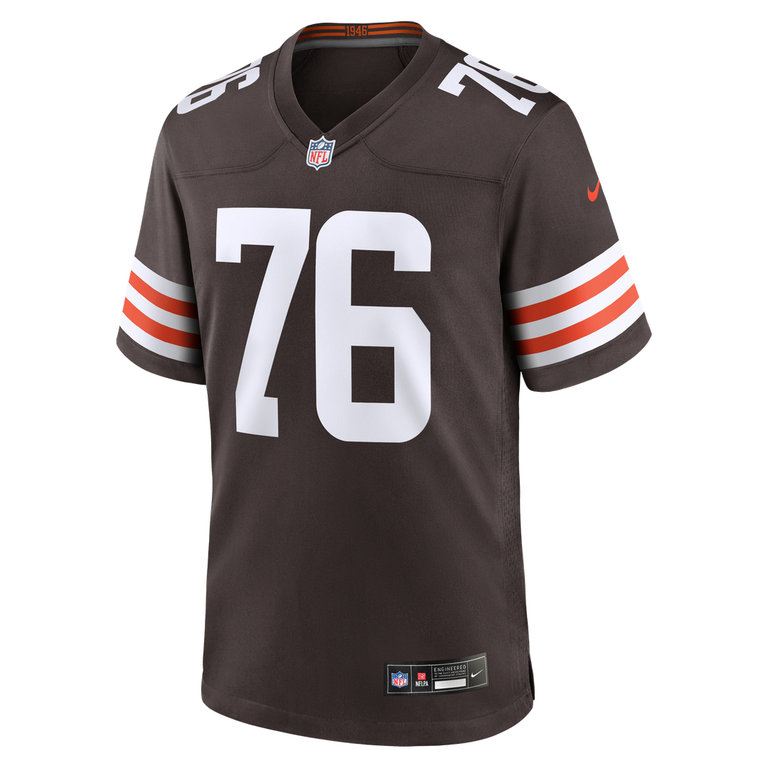 Lou Groza Cleveland Browns Nike Brown Game Retired Player Jersey