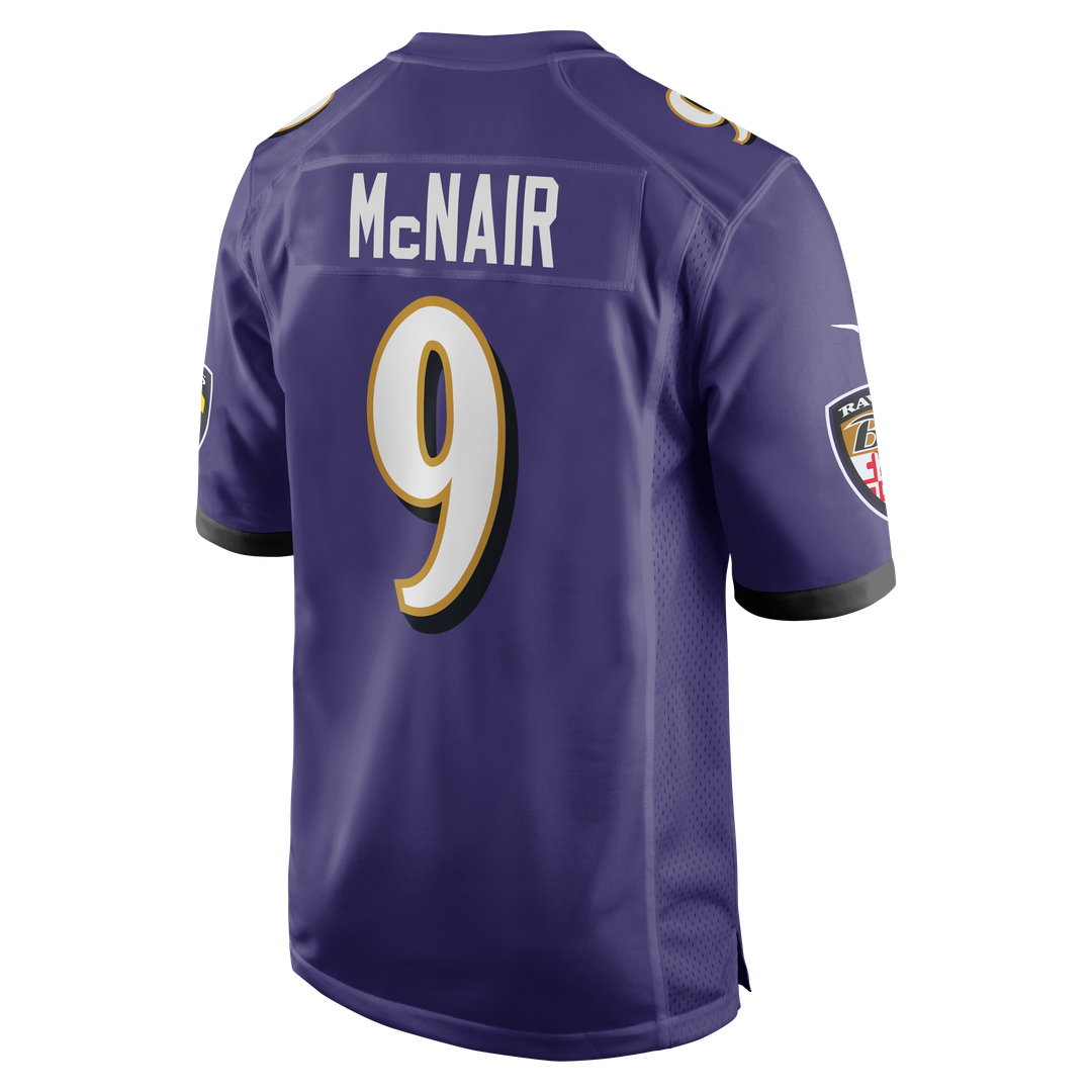 Steve McNair Baltimore Ravens Nike Purple Game Retired Player Jersey