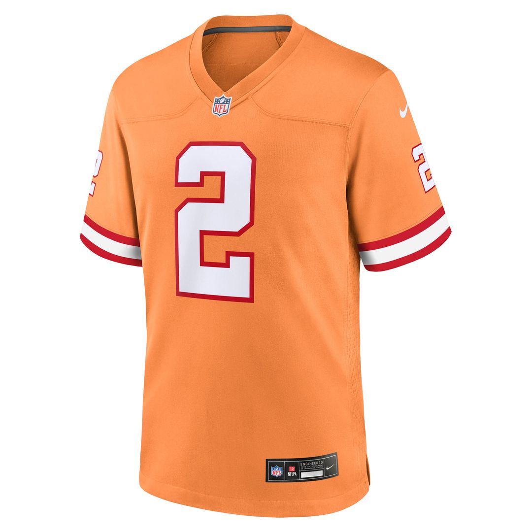 Emeka Egbuka Tampa Bay Buccaneers Nike White Game Jersey