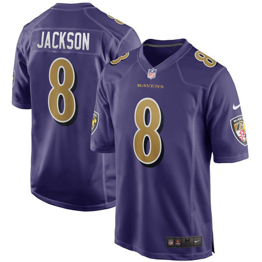 Lamar Jackson Baltimore Ravens Nike Purple Alternate Game Jersey