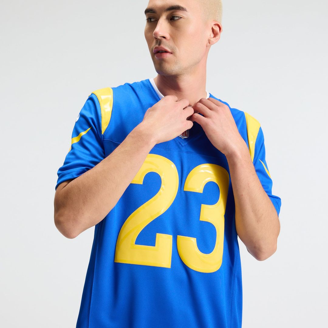 Kyren Williams Los Angeles Rams Nike Royal Team Vapor F.U.S.E. Stitched Limited Jersey