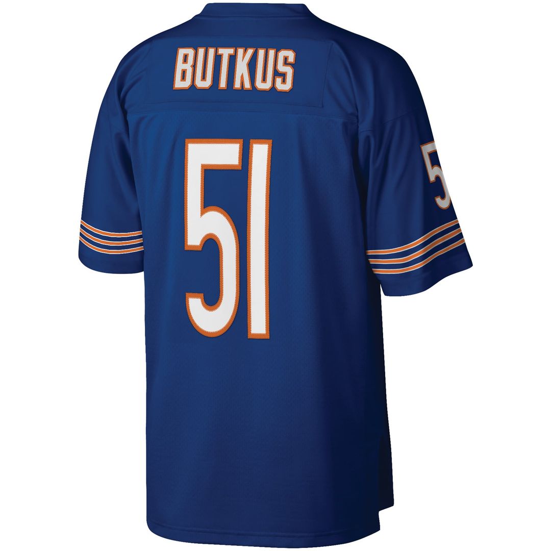 Dick Butkus Chicago Bears Mitchell & Ness Navy Retired Player Legacy Replica Jersey