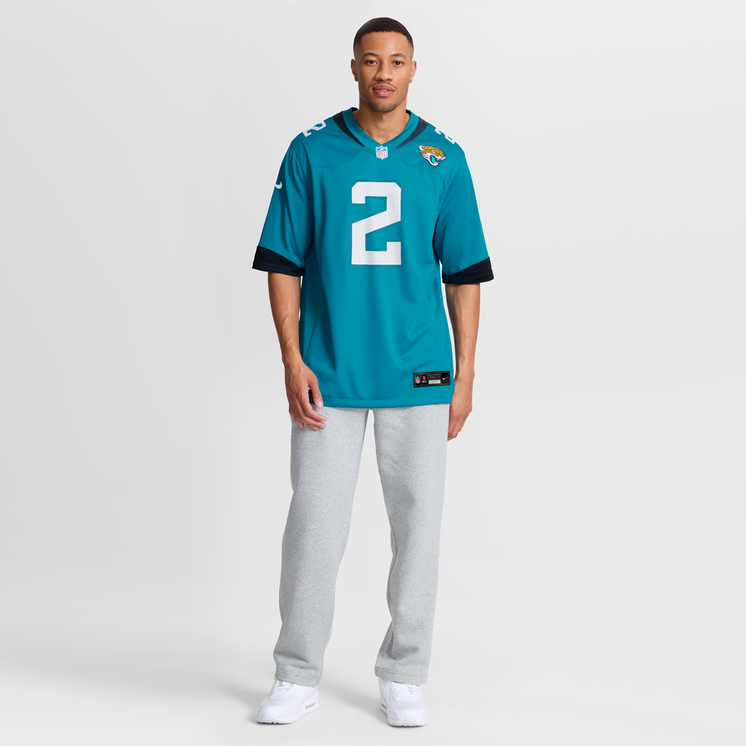 Jourdan Lewis Jacksonville Jaguars Nike Teal Team Game Jersey