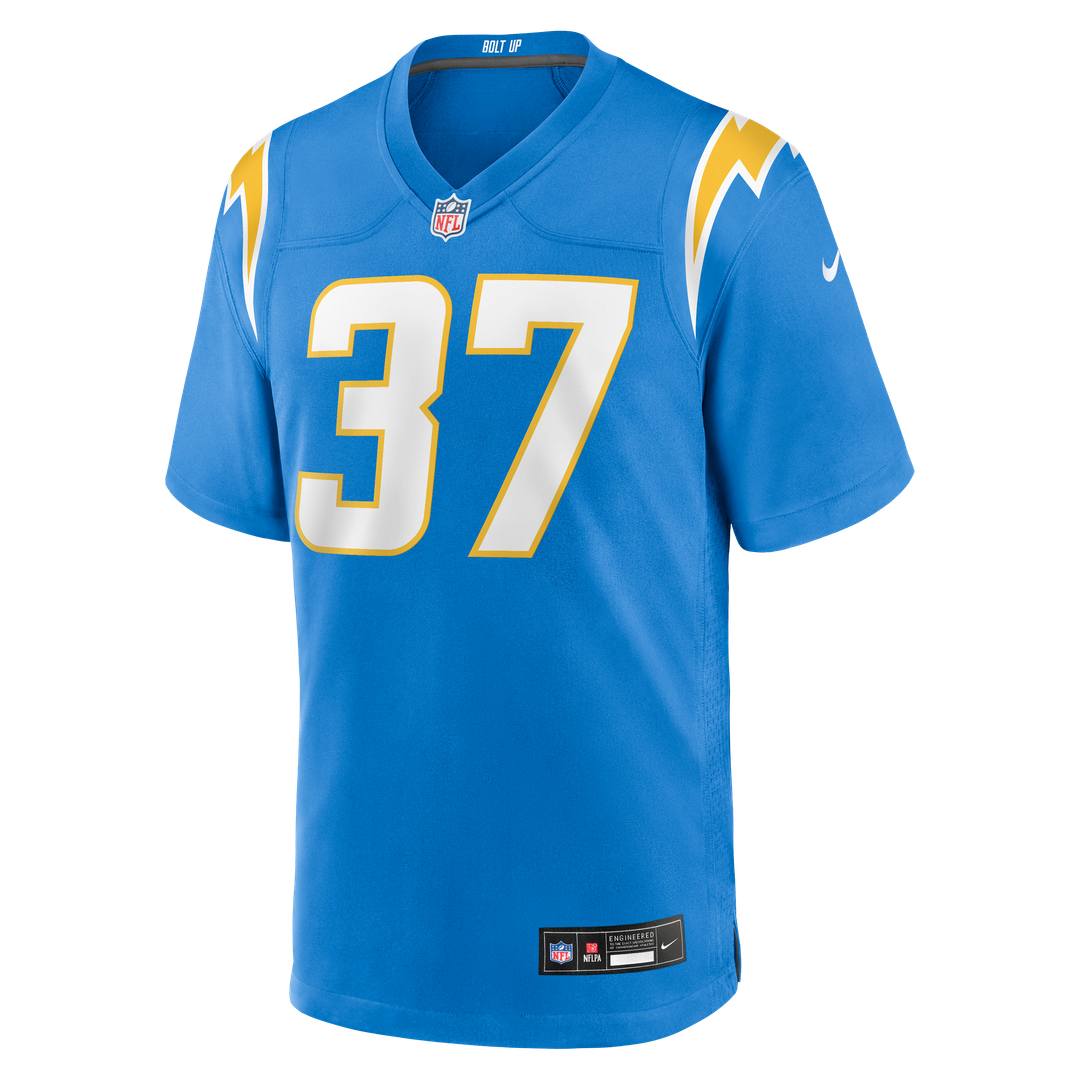 Jordan Oladokun Los Angeles Chargers Nike Powder Blue Team Game Jersey