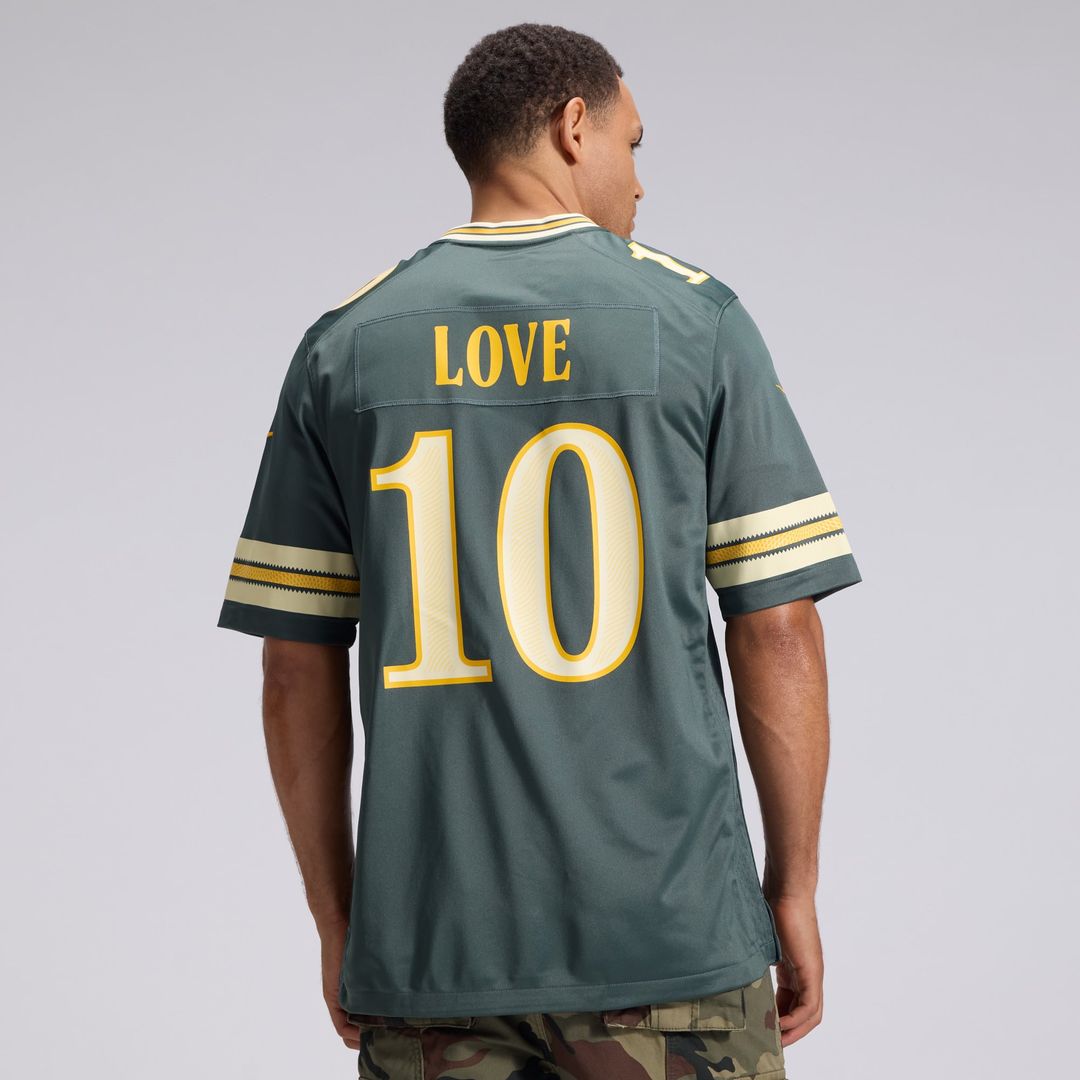 Jordan Love Green Bay Packers Nike Green 2026 Rivalries Collection Game Jersey