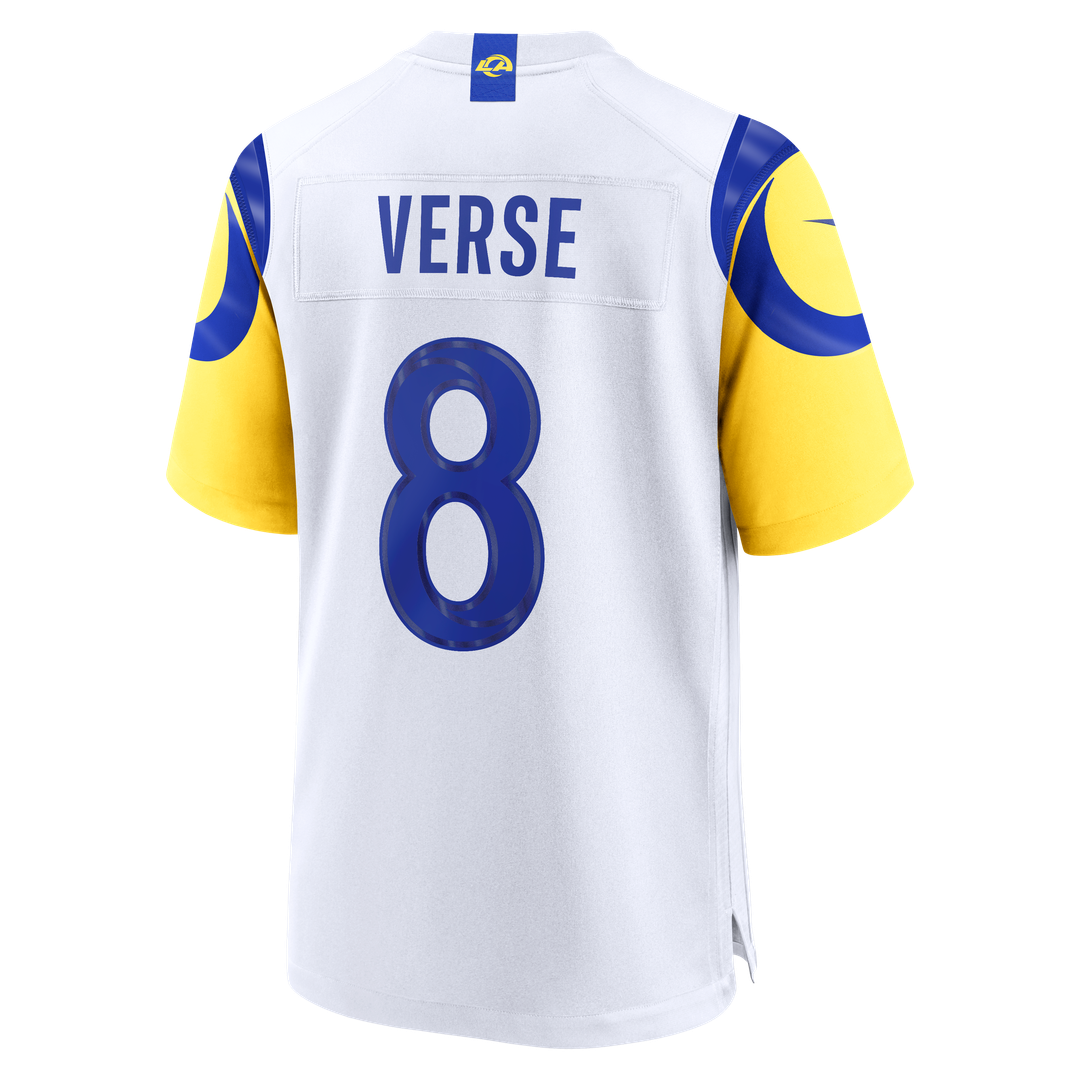 Jared Verse Los Angeles Rams Nike White White Game Player Jersey