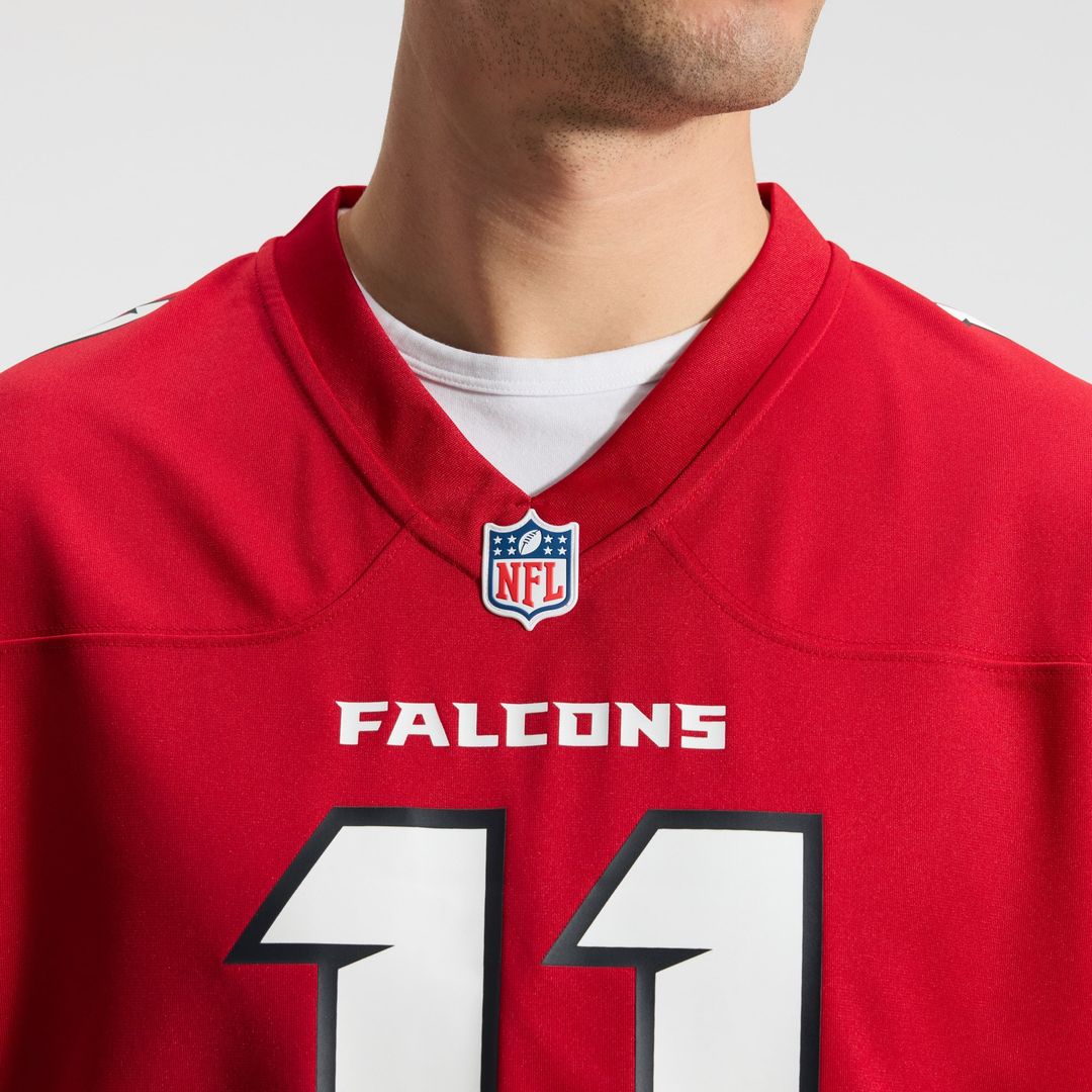 Jalon Walker Atlanta Falcons Nike Red Game Jersey