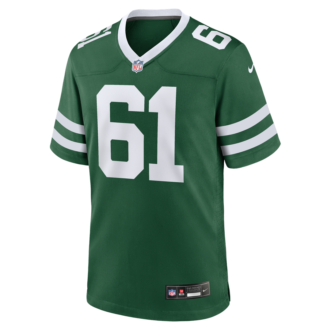 Max Mitchell New York Jets Nike Legacy Green Team Game Jersey